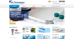 Desktop Screenshot of lifetechindia.com